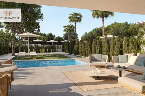 EG-Wohnung mit POOL