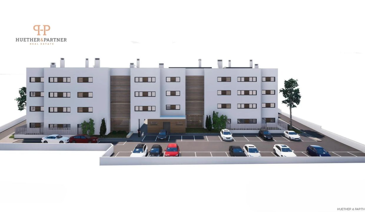 Fassade Parkplatz