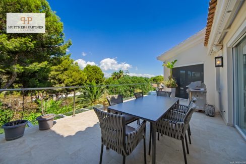 Garten- und Terrassenbereich im Freien