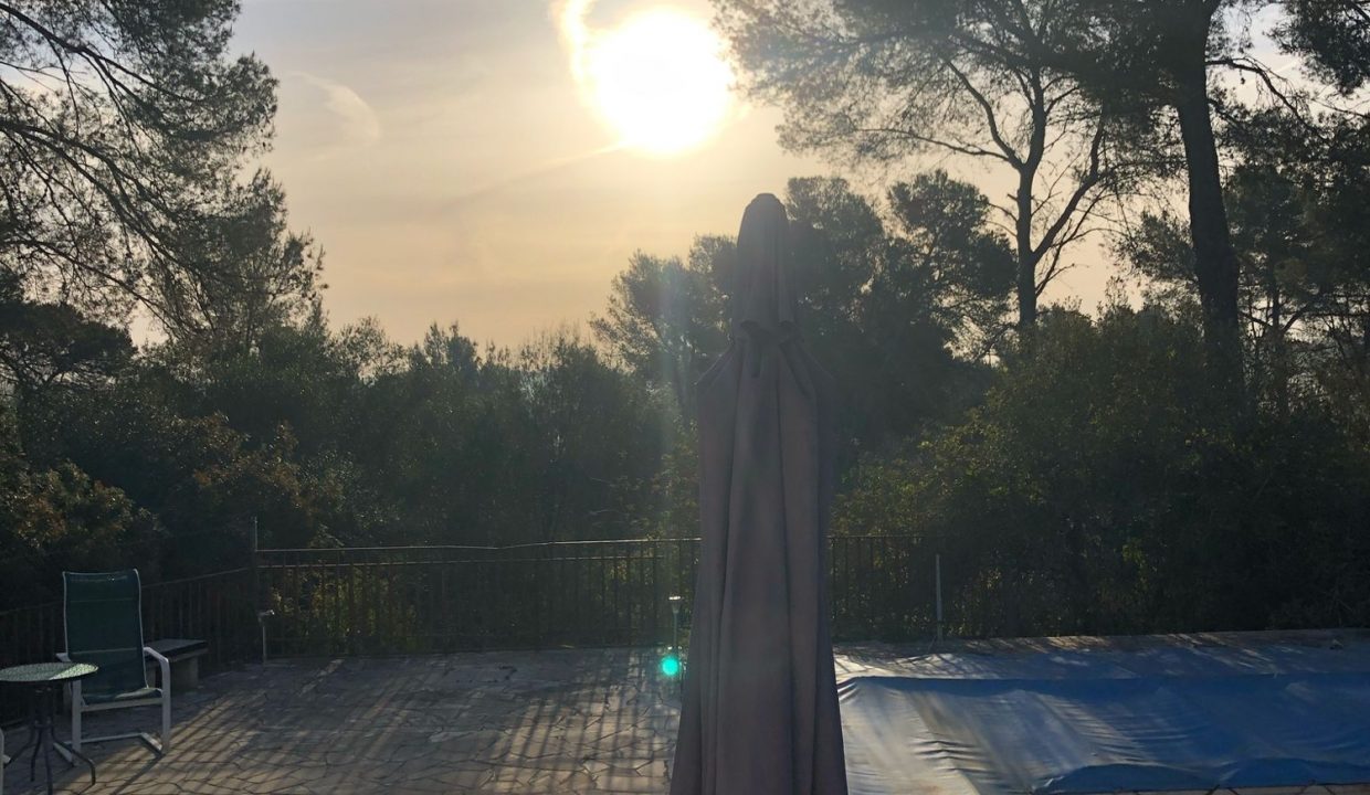 Blick von der Terrasse