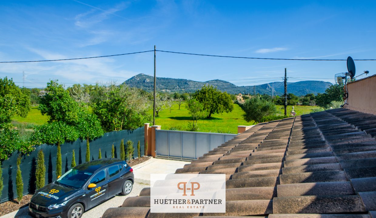 Blick von Dachterrasse