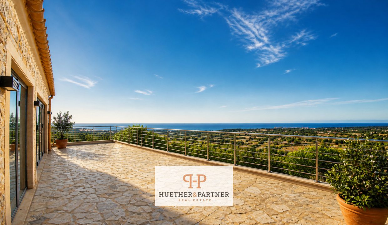Terrasse mit Meerblick